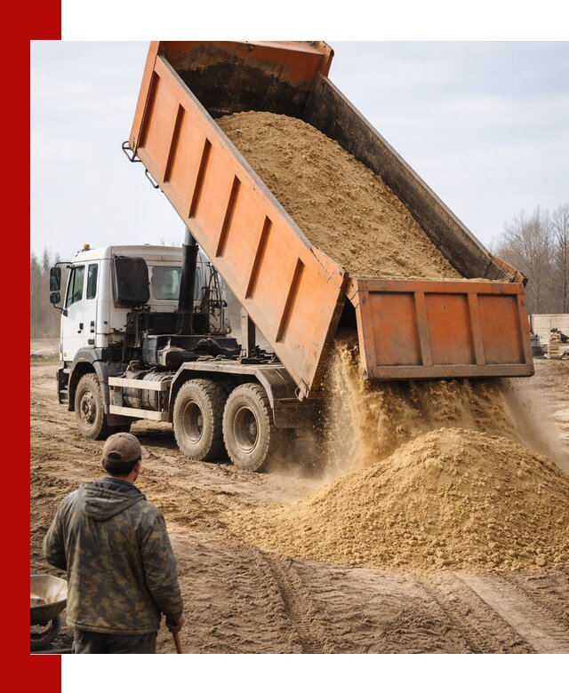 Аренда самосвала 20 тонн для перевозки грузов в Челябинске
