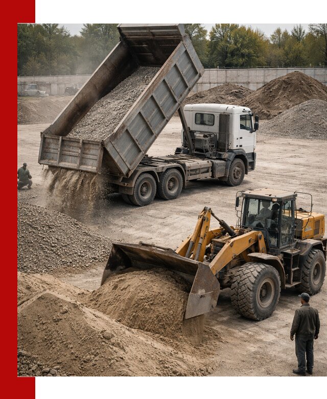 Перевозка сыпучих грузов самосвалами и бортовыми в Челябинске