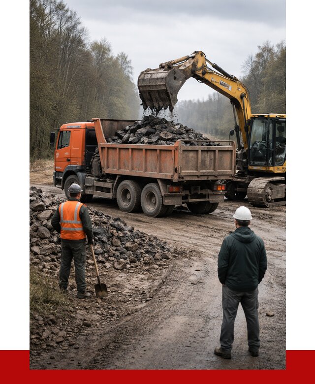 Вывоз асфальта в Челябинске от 4640 р. самосвалом ПРОНЕРУДЧлб