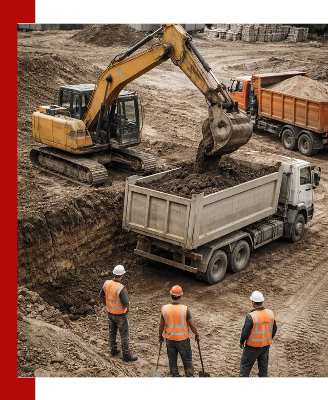 Разработка грунта для строительства и благоустройства в Челябинске