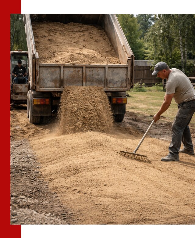 Отсыпка участка песком в Челябинске быстро и качественно