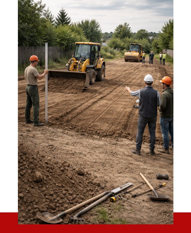 Планировка участка грунтом в Челябинске от 4640 р ПРОНЕРУДЧлб